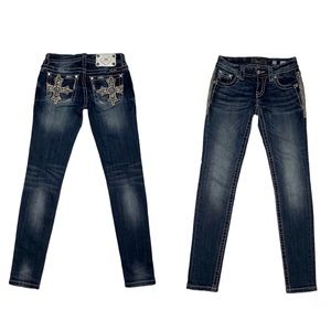 Sold- Miss Me Signature Bling Skinny Jeans
